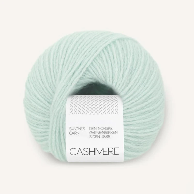 Włóczka Sandnes Garn Cashmere 7911 / jasna mięta
