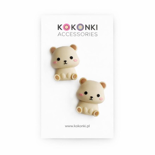 Stopery do drutów Kokonki Accessories / chomik / 2 szt