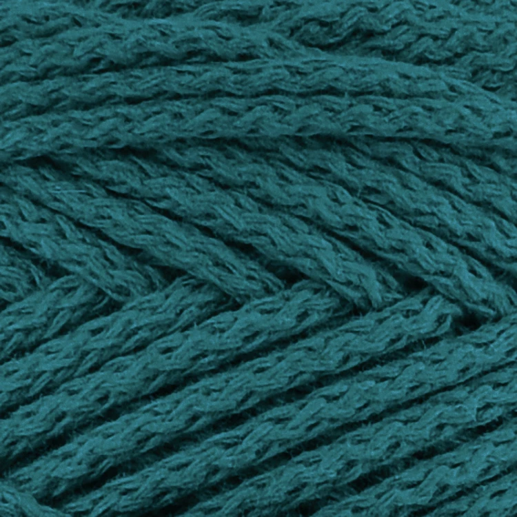 PREMIUM sznurek bawełniany by KOKONKI 3mm / rolka 100m / 368 morski