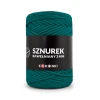 PREMIUM sznurek bawełniany by KOKONKI 3mm / rolka 100m / 368 morski