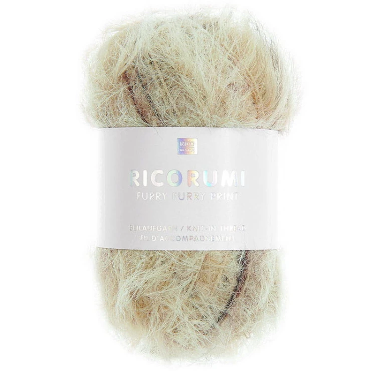 Włóczka Rico Design Ricorumi Furry Furry Print / 003
