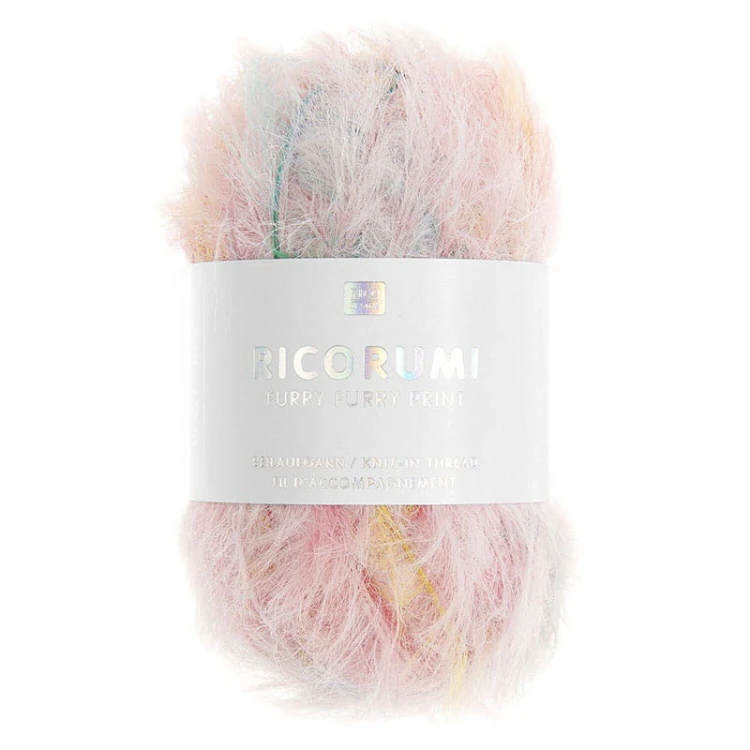 Włóczka Rico Design Ricorumi Furry Furry Print / 001