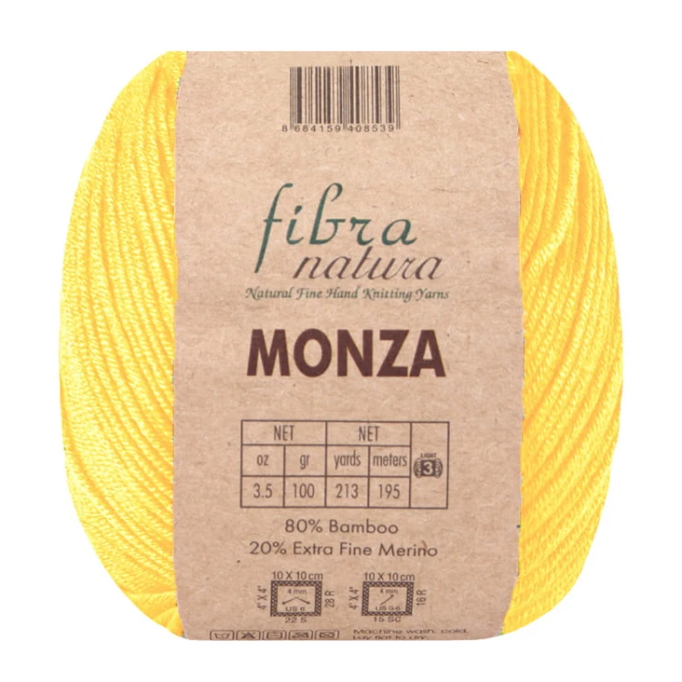 Włóczka Fibranatura Monza 26-04 / słoneczny