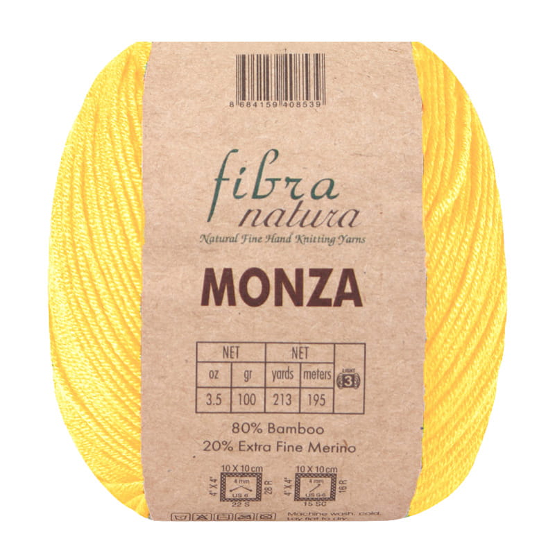 Włóczka Fibranatura Monza 26-04 / słoneczny
