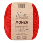 Włóczka Fibranatura Monza 26-08 / ognista czerwień
