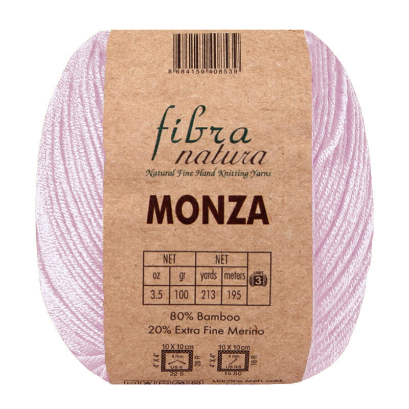 Włóczka Fibranatura Monza 26-09 / jasna lawenda