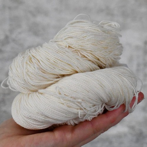 Włóczka / baza do farbowania Titanium Sock 50s skarpetkowa / 212,5m / naturalny / merino nylon 4ply