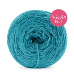 Włóczka KOKONKI Visco no. 5 - szmaragd / 5 nitek / 400 m / 125 g - GOTOWY