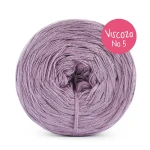 Włóczka KOKONKI Visco no. 5 - blady fiolet / 5 nitek / 400 m / 125 g - GOTOWY