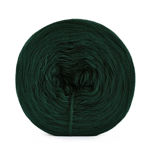 Włóczka KOKONKI Visco no. 5 - butelkowa zieleń / 5 nitek / 400 m / 125 g - GOTOWY