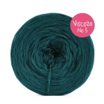 Włóczka KOKONKI Visco no. 5 - ciemny szmaragd / 5 nitek / 400 m / 125 g - GOTOWY
