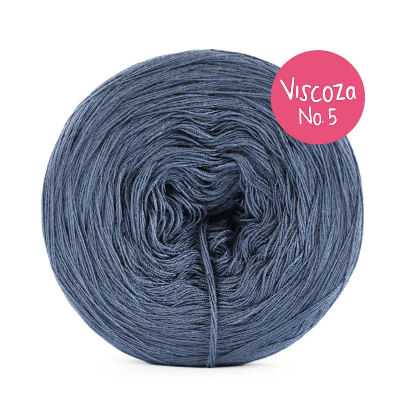 Włóczka KOKONKI Visco no. 5 - denim / 5 nitek / 400 m / 125 g - GOTOWY