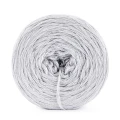 Włóczka KOKONKI Visco no. 5 - srebrzysty / 5 nitek / 400 m / 125 g - GOTOWY
