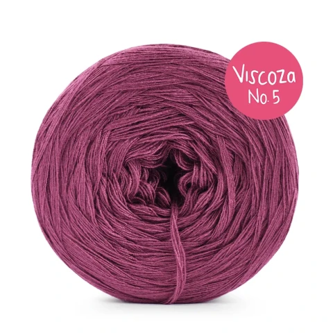 Włóczka KOKONKI Visco no. 5 - lody porzeczkowe / 5 nitek / 400 m / 125 g - GOTOWY