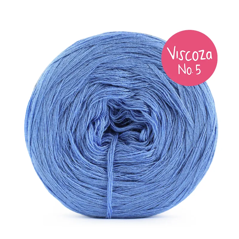 Włóczka KOKONKI Visco no. 5 - niezapominajka / 5 nitek / 400 m / 125 g - GOTOWY