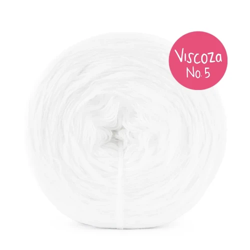 Włóczka KOKONKI Visco no. 5 - biel / 5 nitek / 400 m / 125 g - GOTOWY