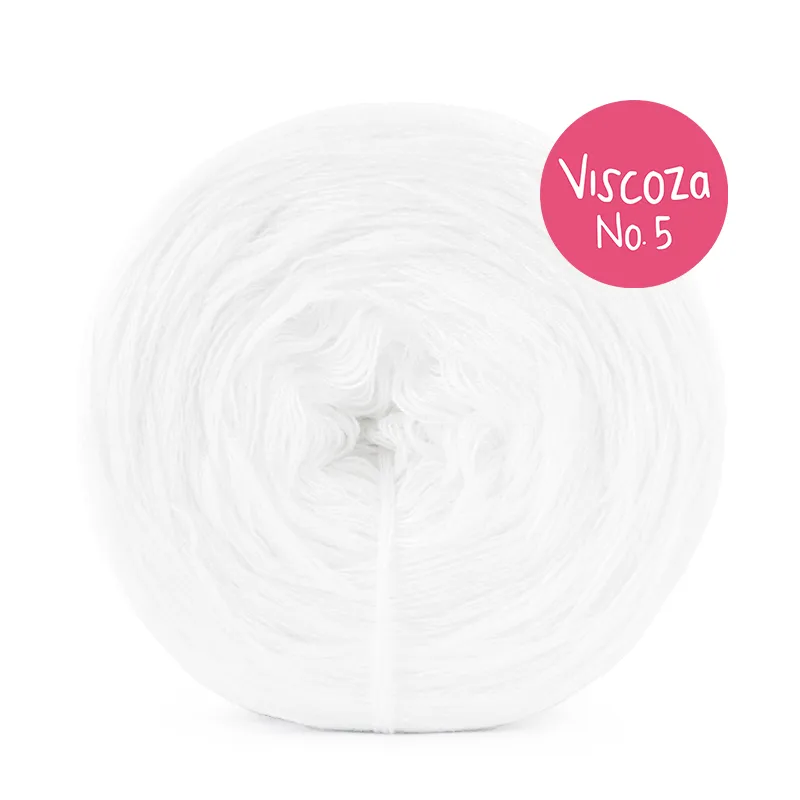 Włóczka KOKONKI Visco no. 5 - biel / 5 nitek / 400 m / 125 g - GOTOWY