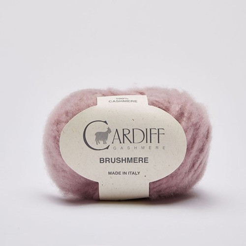 Włóczka Cardiff Brushmere 106 / muji / lila róż