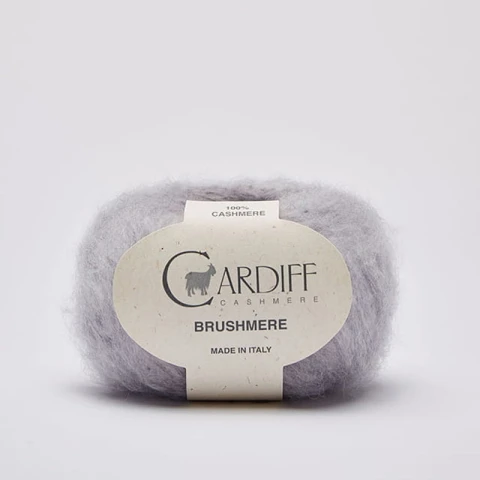 Włóczka Cardiff Brushmere 104 / pomice / szary