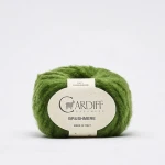 Włóczka Cardiff Brushmere 130 / memphis / ciemna zieleń