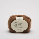 Włóczka Cardiff Brushmere 128 / sudan / mleczna czekolada