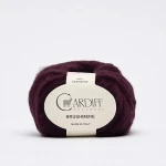 Włóczka Cardiff Brushmere 157 / shiraz / winogrono