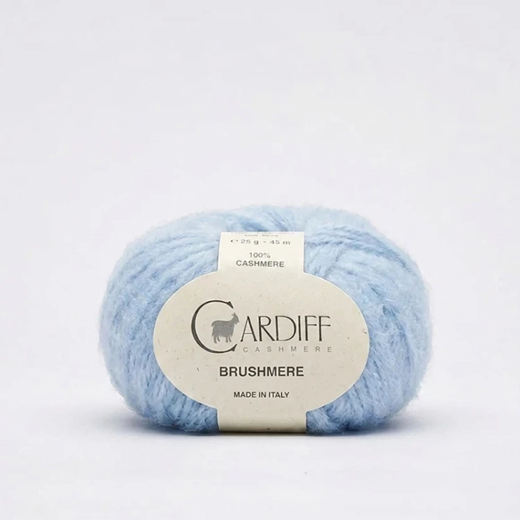 Włóczka Cardiff Brushmere 193 / baby / błękit