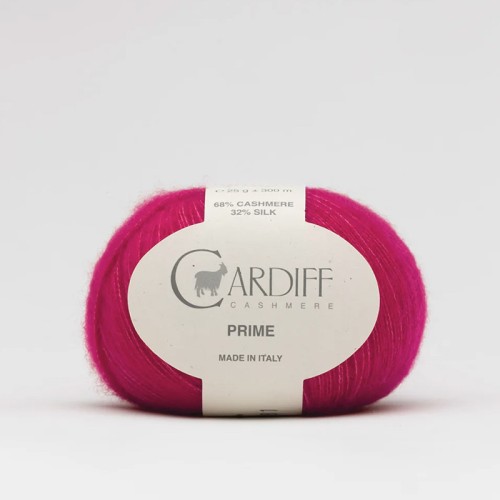 Włóczka Cardiff Prime 169 / sakura / intensywny róż