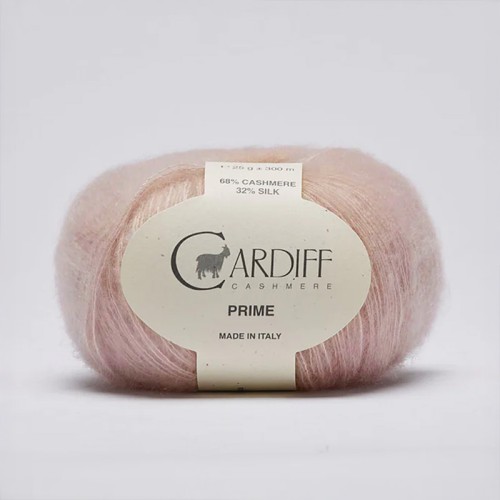 Włóczka Cardiff Prime 151 / saki / pudrowy