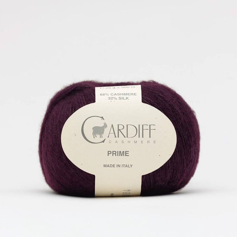 Włóczka Cardiff Prime 157 / shiraz / winogrono