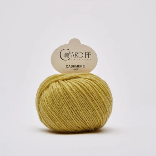Włóczka Cardiff Cashmere Classic 747 / smith / rumianek