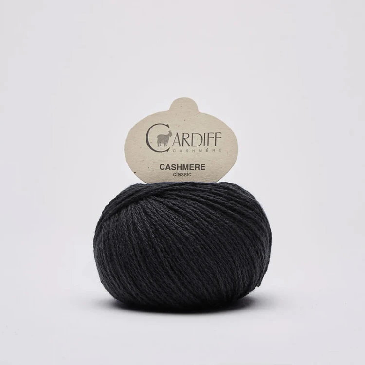 Włóczka Cardiff Cashmere Classic 749 / thriller / nocne niebo