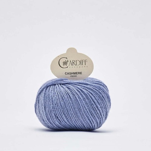Włóczka Cardiff Cashmere Classic 748 / lilly / niebieskofioletowy