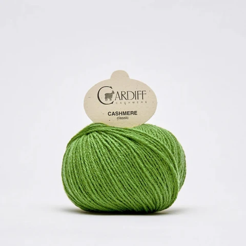 Włóczka Cardiff Cashmere Classic 740 / arco / trawa