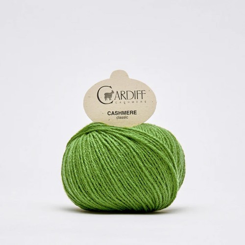 Włóczka Cardiff Cashmere Classic 740 / arco / trawa