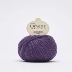 Włóczka Cardiff Cashmere Classic 734 / viola / ciemny fiolet