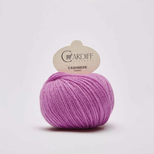 Włóczka Cardiff Cashmere Classic 735 / alaia / wrzos