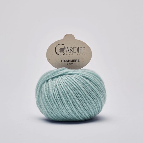 Włóczka Cardiff Cashmere Classic 321 / sky / jasny morski