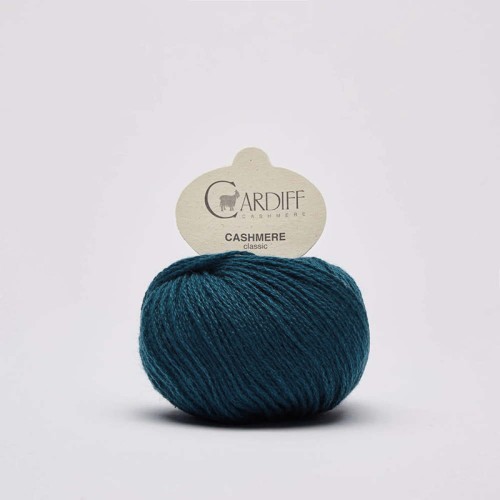 Włóczka Cardiff Cashmere Classic 322 / corsair / oceaniczny