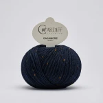 Włóczka Cardiff Cashmere Classic 318 / night / granat tweed