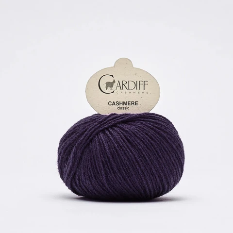 Włóczka Cardiff Cashmere Classic 750 / image / porzeczka