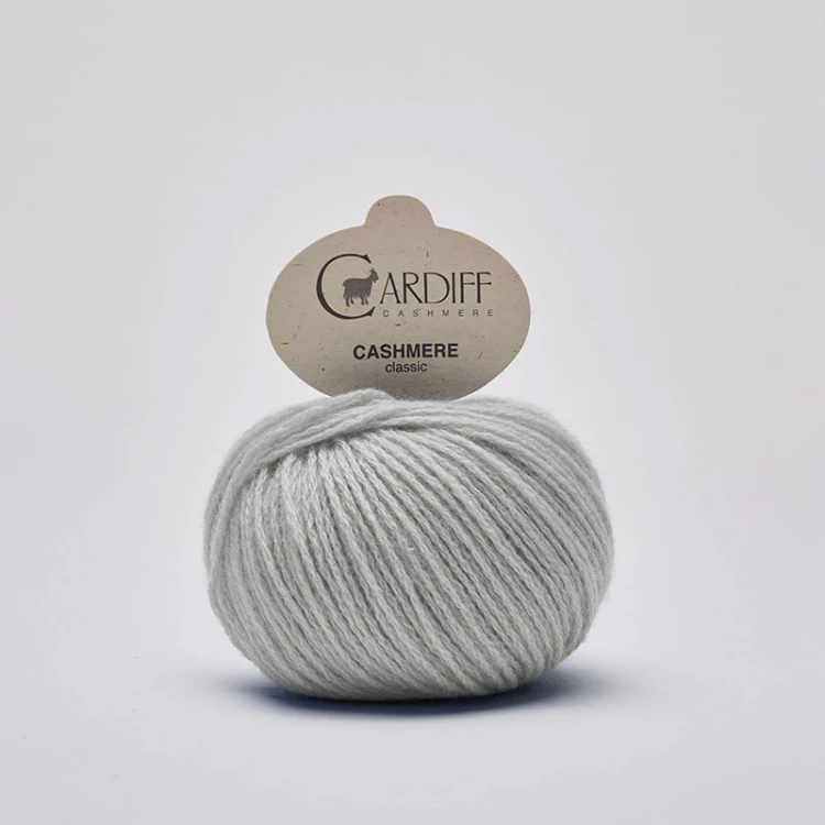 Włóczka Cardiff Cashmere Classic 751 / perla / mgła