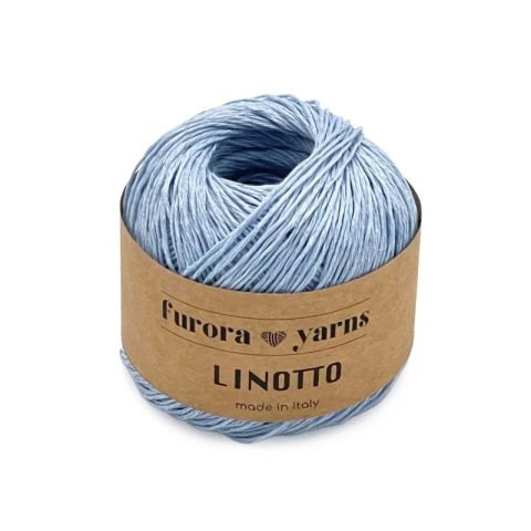 Włóczka Furora Yarns Linotto / błękit