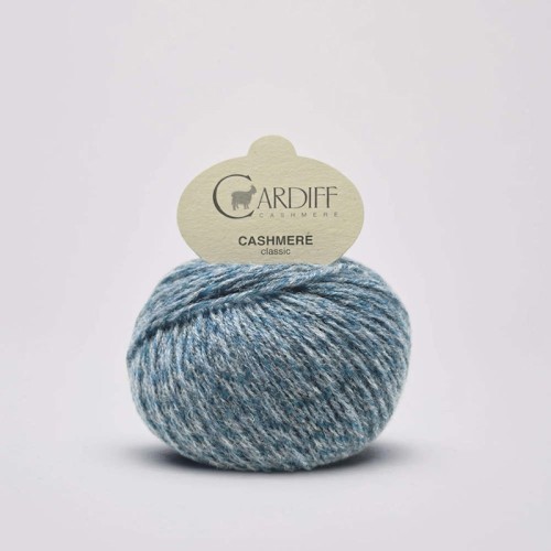 Włóczka Cardiff Cashmere Classic 317 / glacial melanż