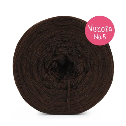 Włóczka KOKONKI Visco no. 5 - czekolada / 5 nitek / 400 m / 125 g - GOTOWY