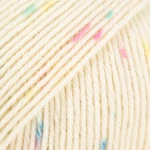 Włóczka Drops Baby Merino 106 / krem confetti / print