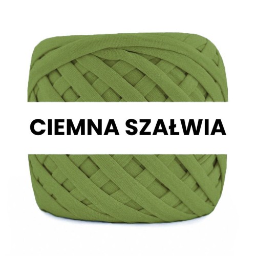 T-shirt Yarn Premium Sznurex / ciemna szałwia