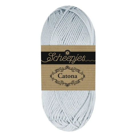 Włóczka Scheepjes Catona 076 / 10 g - szary kamień