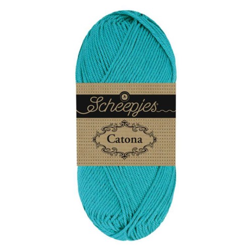 Włóczka Scheepjes Catona 090 / 10 g - turkus