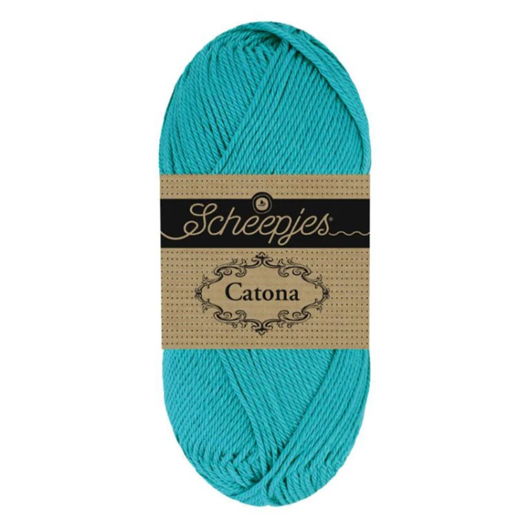 Włóczka Scheepjes Catona 090 / 10 g - turkus